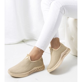 Sneakers sportive beige Alida 1