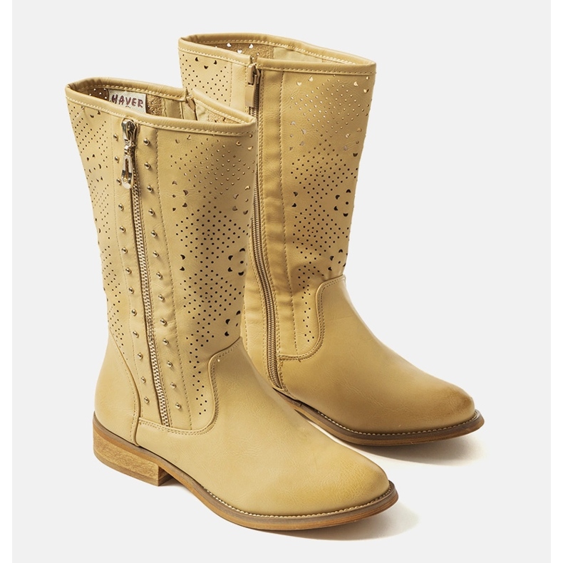 Stivali da bambino Zaina beige 1