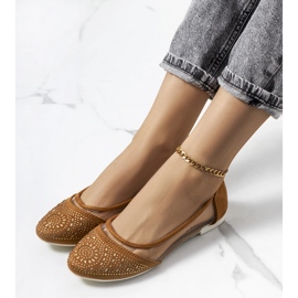 Ballerine Malene marroni semitrasparenti marrone 1