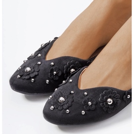 Ballerine nere con taglio Halah nero 1
