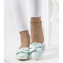 Ballerine lucide verde Binney 1