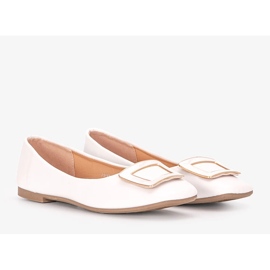 Ballerine bianche di Purvis bianco 1