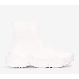 Sneakers alte Terica bianche bianca 1