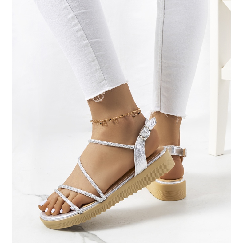 Kul. Sandali argento da donna 1