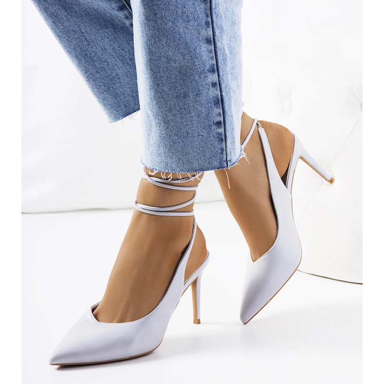 Scarpe con lacci grigie di Latvala grigio 1