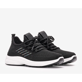 Sneakers sportive nere Merja nero 1