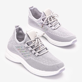 Sneakers sportive Merja grigie grigio 1