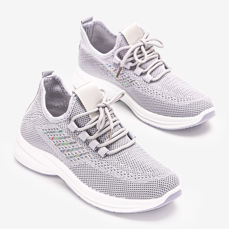 Sneakers sportive Merja grigie grigio 1