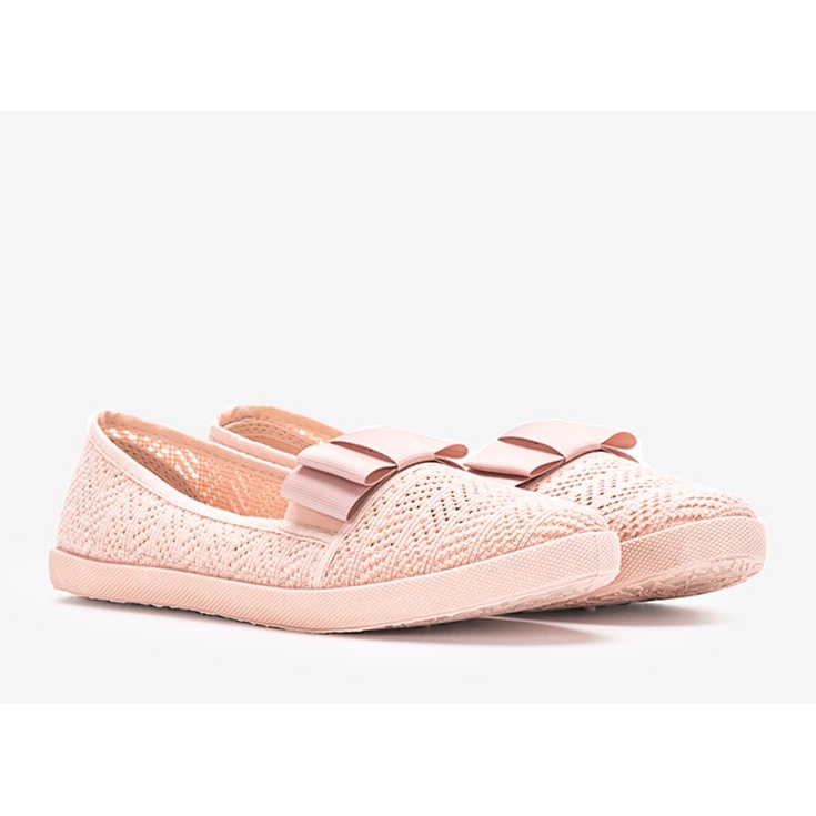 Sneakers Zorda rosa traforate 1