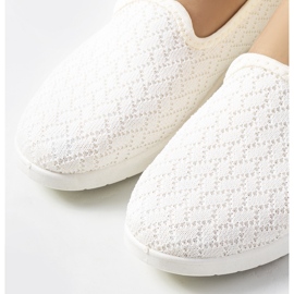 Sneakers beige da donna Forssell écru 1
