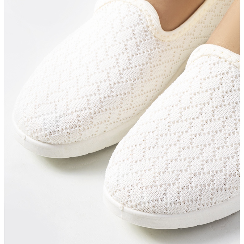 Sneakers beige da donna Forssell écru 1
