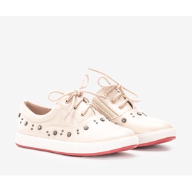 BM Sneakers beige da bambino Rinna 1