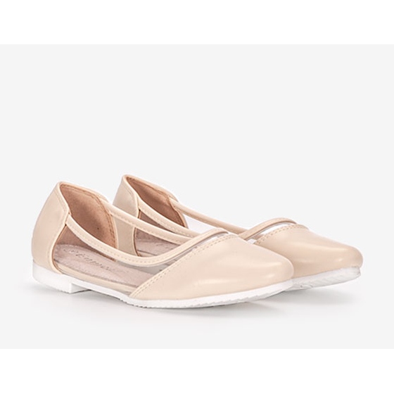 BM Ballerine per bambini beige semitrasparenti Juva 1