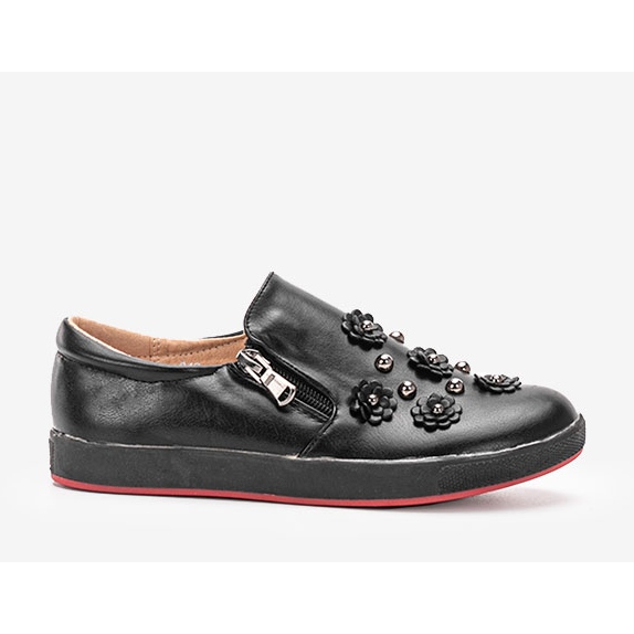 Sneakers nere da bambino Jorik nero nero 1