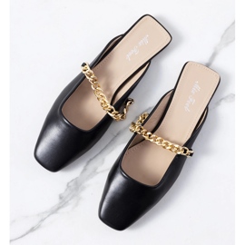 Eleganti pantofole nere di Baras nero 1