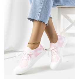Sneakers da donna Medina rosa 1
