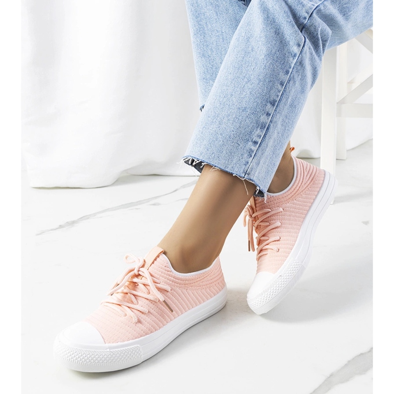 Sneakers da donna Medina rosa 1