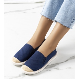 Sandali blu di Costa viola blu navy 1