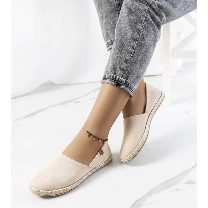 Espadrillas da donna Beige Jacquet 1