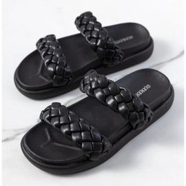 Ciabatte Angas nere nero 1