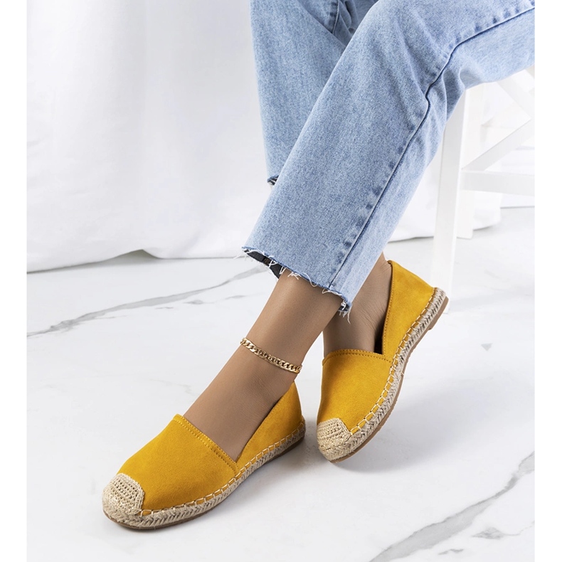 Espadrillas da donna gialle di Balma giallo 1