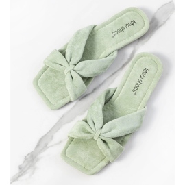 Pantofole verdi da donna Howse verde 1