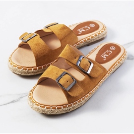 Ciabatte Finnan da donna marroni marrone 1