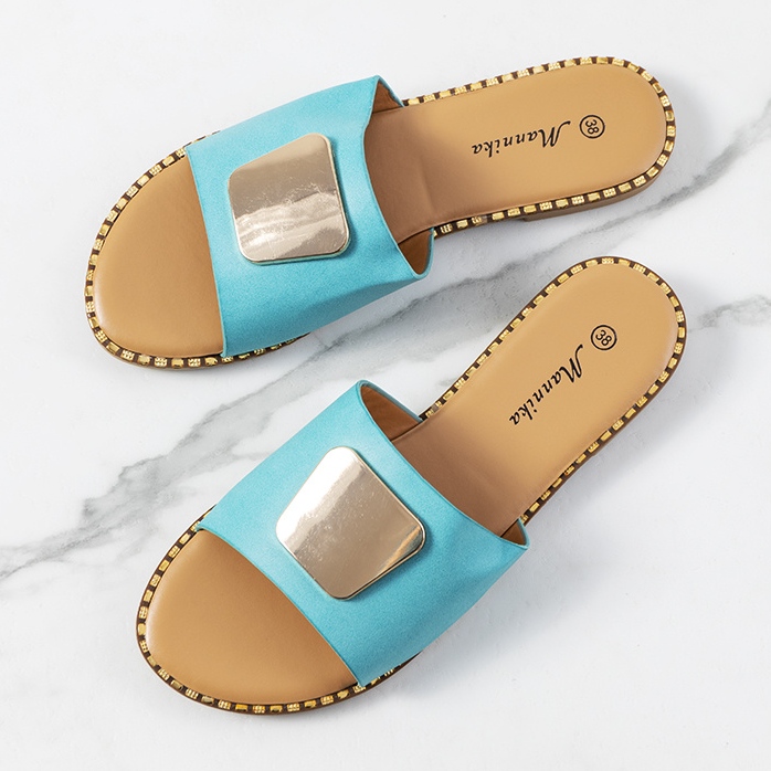 Ciabatte Synan da donna blu 1