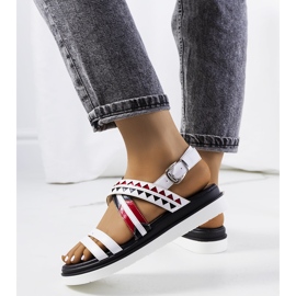 Sandali bianchi da donna di Doren bianco 1