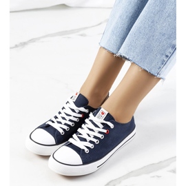 Classiche sneakers da donna Kolind blu navy 1