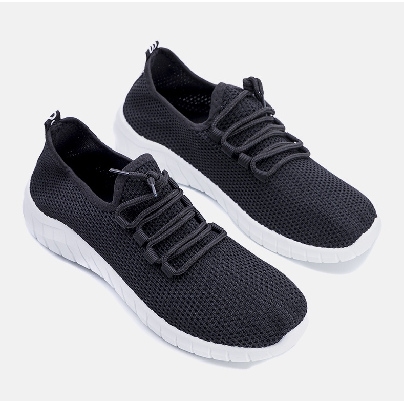 Sneakers sportive da uomo nere di Eltro nero 1