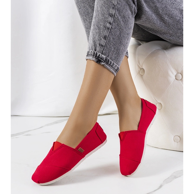Sneakers Basser rosse rosso 1