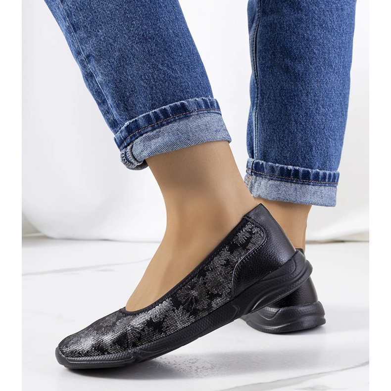 Sneakers Bonnert in pelle nera nero 1