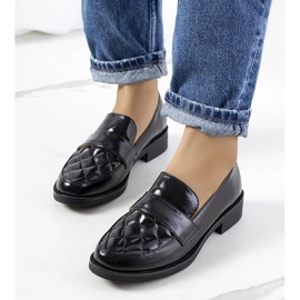 I mocassini neri di Alexan nero 1