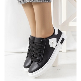 Sneakers Frame da donna nere nero 1