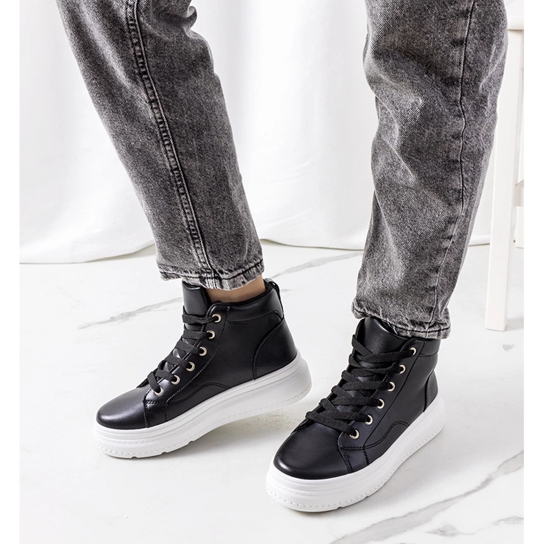 Sneakers nere di Nandew nero 1