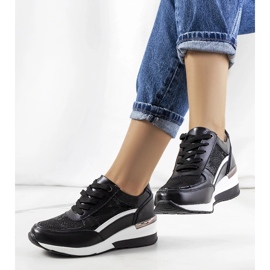 Sneakers in pelle Veloso nere nero 1