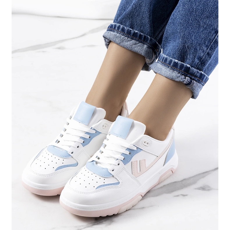 Sneakers bianche da donna Arsan bianca 1