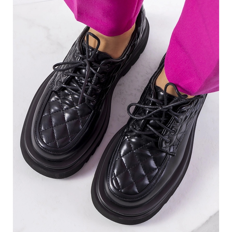 Le scarpe oxford nere di Godin nero 1