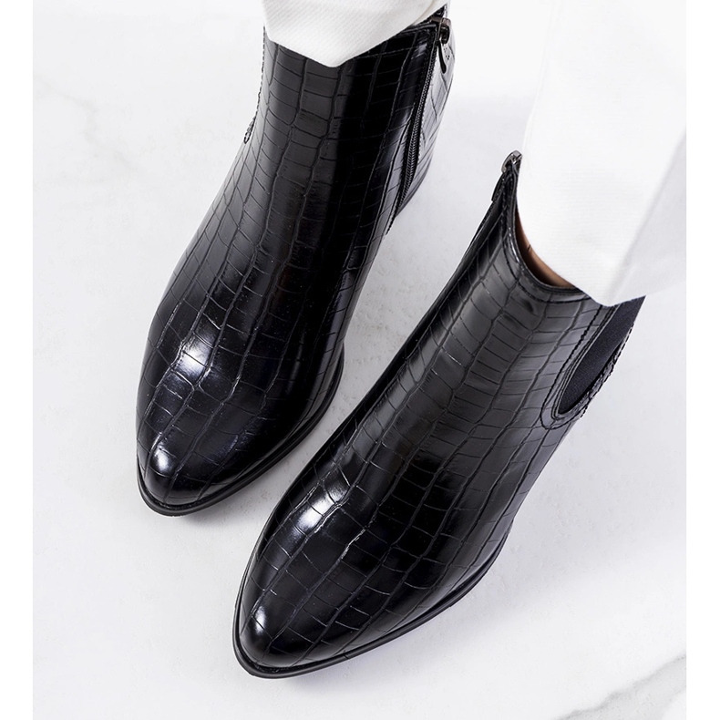 Stivali neri di Easthaven nero 1