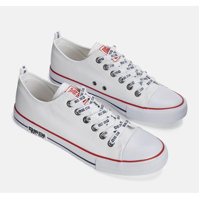 Sneakers bianche da uomo Big Star KK174048 bianco 1