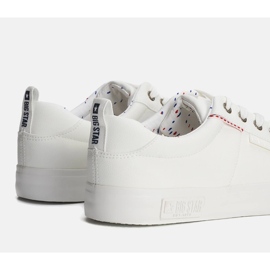 Sneakers bianche da uomo Big Star KK174003 bianco 1