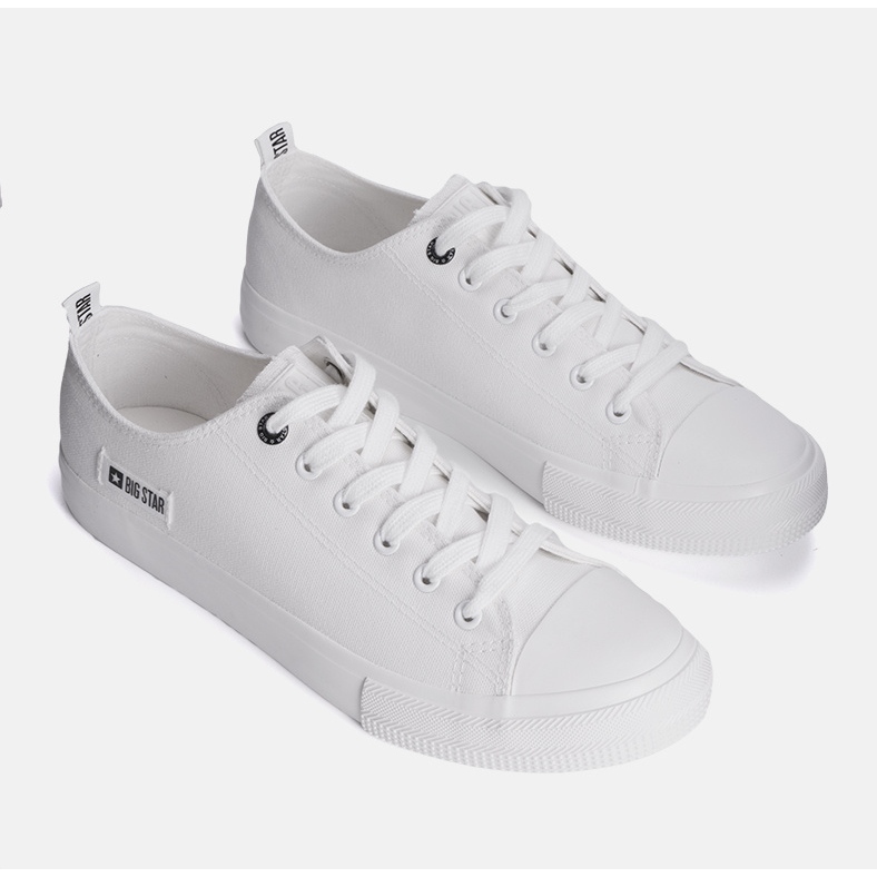 Sneakers bianche da uomo Big Star KK174006 bianca 1