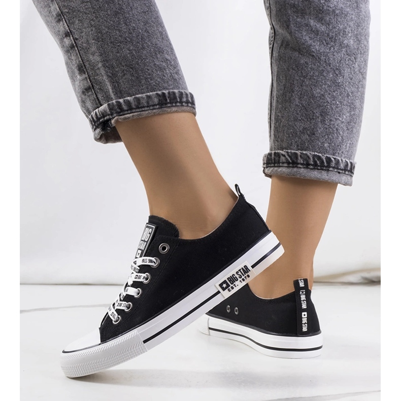 Sneakers classiche nere Big Star KK274102 nero 1