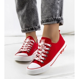 Sneakers classiche rosse Big Star KK274104 rosso 1