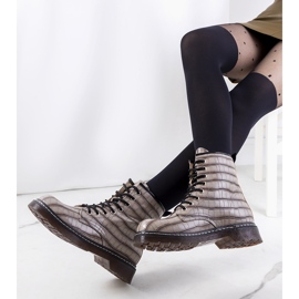 Stivali da donna grigi di Norte grigio 2