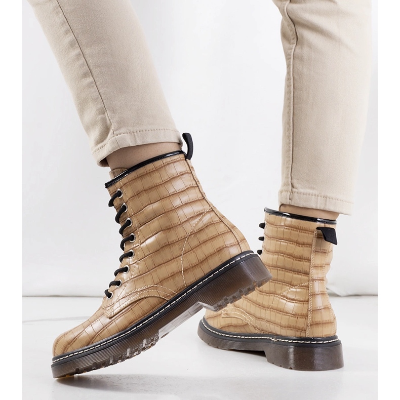 Scarponcini da trekking da donna marrone Norte 1