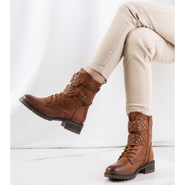 Trapper di cammelli da donna Menez marrone 1