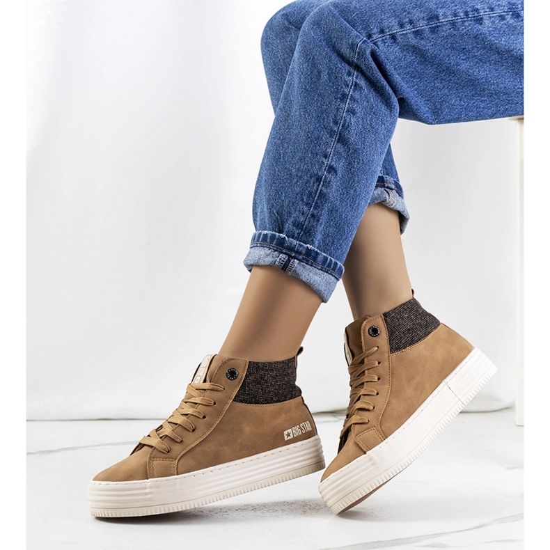 Sneakers marroni isolate Big Star II274145 marrone 1