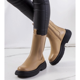 Stivali beige di stivali Willsden 1